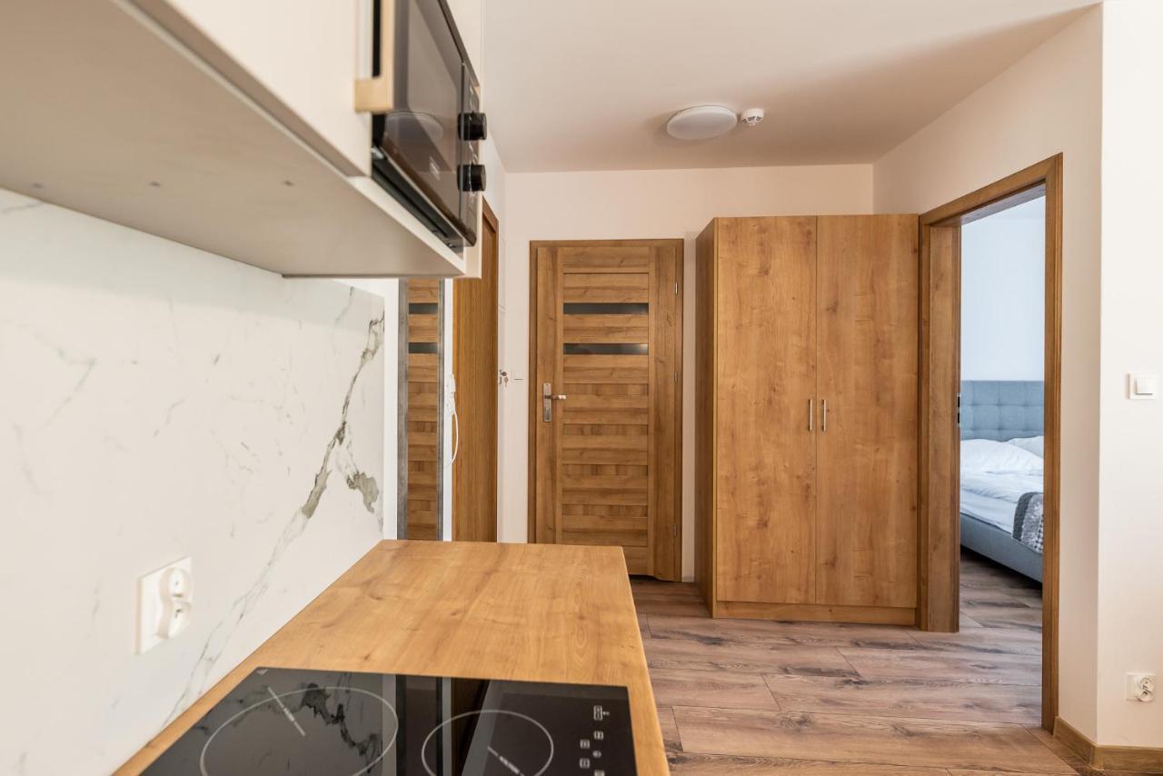 Apartamenty Henry Łeba Esterno foto